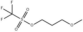 Trifluoro-methanesulfonic acid 3-methoxy-propyl ester Structural