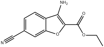 ETHYL 3-AMINO-6-CYANOBENZOFURAN-2-CARBOXYLATE