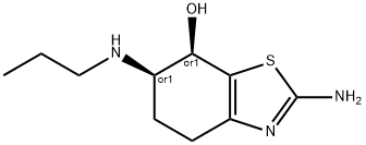 (6S,7S)-2-amino-6-(propylamino)-4,5,6,7-tetrahydro-1,3-benzothiazol-7-ol