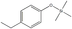 Silane, (4-ethylphenoxy)trimethyl- Structural