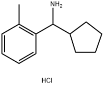 cyclopentyl(o-tolyl)methanamine hydrochloride