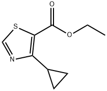 ethyl4-cyclopropylthiazole-5-carboxylate Structural