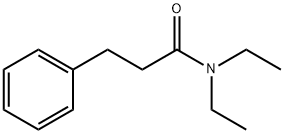 Benzenepropanamide,N,N-diethyl- Structural
