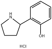 2-(Pyrrolidin-2-yl)phenol hydrochloride Structural