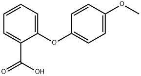 Benzoic acid, 2-(4-methoxyphenoxy)- Structural
