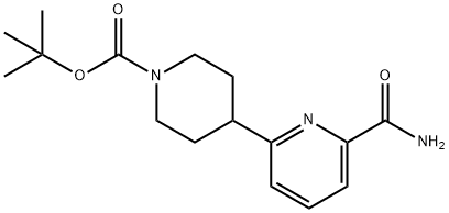 tert-butyl4-(6-carbamoylpyridin-2-yl)piperidine-1-carboxylate