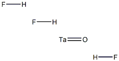 oxotantalum trihydrofluoride Structural