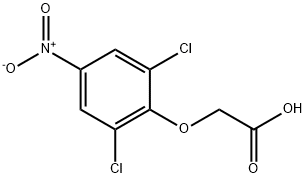 Acetic acid,2-(2,6-dichloro-4-nitrophenoxy)- Structural