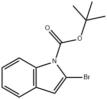 tert-butyl 2-bromo-1H-indole-1-carboxylate Structural