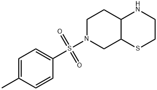 Octahydro-6-tosyl-1H-pyrido[3,4-b][1,4]thiazine Structural