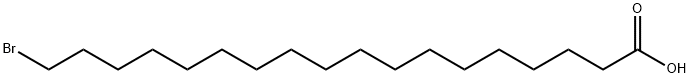Octadecanoic acid, 18-bromo- Structural