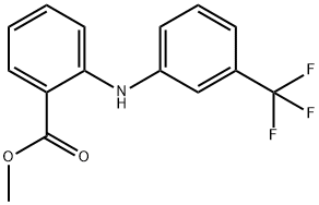 Benzoic acid,2-[[3-(trifluoromethyl)phenyl]amino]-, methyl ester Structural