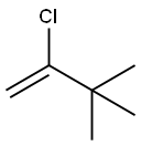 1-Butene,2-chloro-3,3-dimethyl- Structural