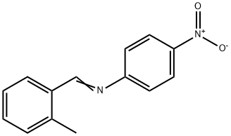 N-(2-methylbenzylidene)-4-nitroaniline Structural