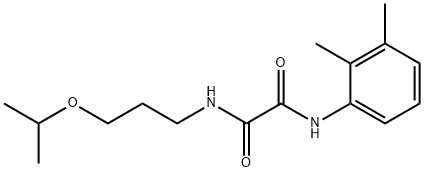 N-(2,3-dimethylphenyl)-N'-[3-(propan-2-yloxy)propyl]ethanediamide Structural