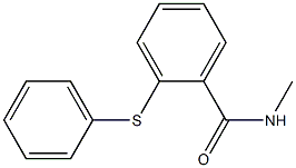 Benzamide,N-methyl-2-(phenylthio)- Structural