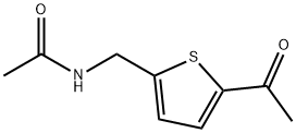 N-[(5-acetylthiophen-2-yl)methyl]acetamide Structural