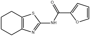N-(4,5,6,7-tetrahydrobenzo[d]thiazol-2-yl)furan-2-carboxamide Structural