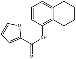 N-(5,6,7,8-tetrahydronaphthalen-1-yl)furan-2-carboxamide Structural