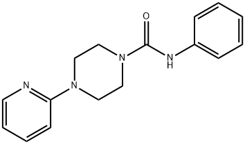 N-phenyl-4-(pyridin-2-yl)piperazine-1-carboxamide Structural