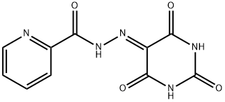 N'-(2,4,6-trioxotetrahydropyrimidin-5(2H)-ylidene)pyridine-2-carbohydrazide Structural