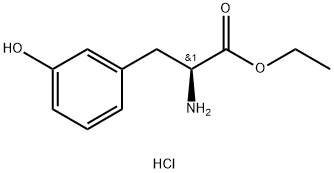 L-Phenylalanine, 3-hydroxy-, ethyl ester, hydrochloride Structural