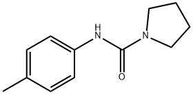 N-(4-methylphenyl)pyrrolidine-1-carboxamide Structural
