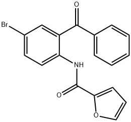 N-(2-benzoyl-4-bromophenyl)furan-2-carboxamide Structural