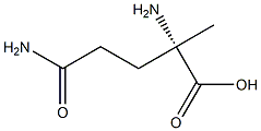 Glutamine, 2-methyl- Structural