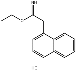 ethyl 2-(naphthalen-1-yl)ethanecarboximidate hydrochloride Structural
