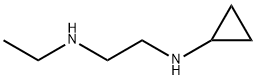 N-cyclopropyl-N-ethylethane-1,2-diamine Structural