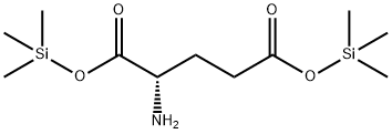L-Glutamic acid, bis(trimethylsilyl) ester Structural