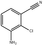 3-amino-2-chlorobenzonitrile Structural