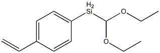 Silane, (4-ethenylphenyl)diethoxymethyl- Structural