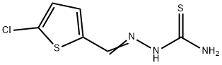 Hydrazinecarbothioamide,2-[(5-chloro-2-thienyl)methylene]- Structural