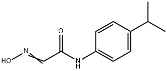 Acetamide, 2-(hydroxyimino)-N-[4-(1-methylethyl)phenyl]- Structural