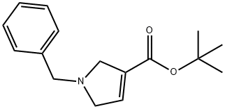 TERT-BUTYL 1-BENZYL-2,5-DIHYDRO-1H-PYRROLE-3-CARBOXYLATE Structural
