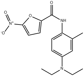N-[4-(diethylamino)-2-methylphenyl]-5-nitro-2-furamide Structural