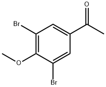 Ethanone, 1-(3,5-dibromo-4-methoxyphenyl)- Structural