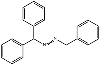 Diazene, (diphenylmethyl)(phenylmethyl)- Structural