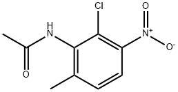N-(2-chloro-6-methyl-3-nitrophenyl)acetamide Structural