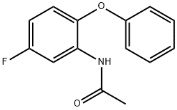 N-(5-FLUORO-2-PHENOXY-PHENYL)-ACETAMIDE Structural