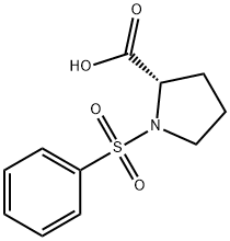 L-Proline, 1-(phenylsulfonyl)- Structural