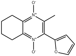 Quinoxaline, 2-(2-furanyl)-5,6,7,8-tetrahydro-3-methyl-, 1,4-dioxide Structural