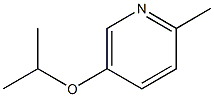 Pyridine, 2-methyl-5-(1-methylethoxy)- Structural