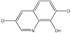 8-Quinolinol, 3,7-dichloro- Structural