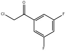 Ethanone, 2-chloro-1-(3,5-difluorophenyl)- Structural