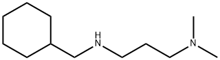 N-(cyclohexylmethyl)-N',N'-dimethylpropane-1,3-diamine Structural