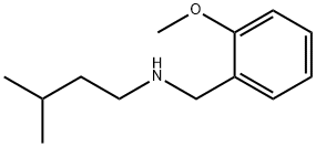 N-isopentyl-N-(2-methoxybenzyl)amine Structural