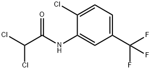 Acetamide,2,2-dichloro-N-[2-chloro-5-(trifluoromethyl)phenyl]- Structural